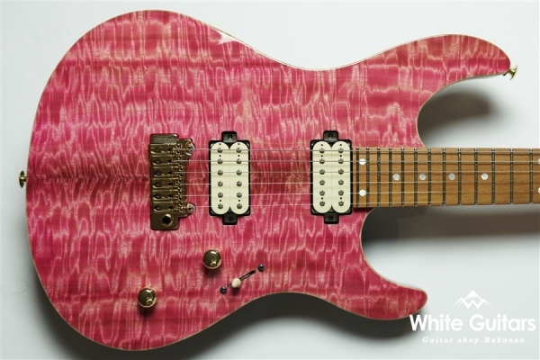 FUTURA-S HH LTD / Alder Back Figured Eucalyptus Top Body - Transparent Pink